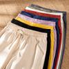 GMXIA Pants Women's Spring Cotton Casual Pants Haren Pants Loose Nine Points Women's Pants Thin Foot Pants