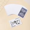 20/1 шт. Игральные карты Пластиковое покрытие Бумажная колода Покерные карты Веселая семейная настольная игра 54 карты Водонепроницаемые Складные для взрослых