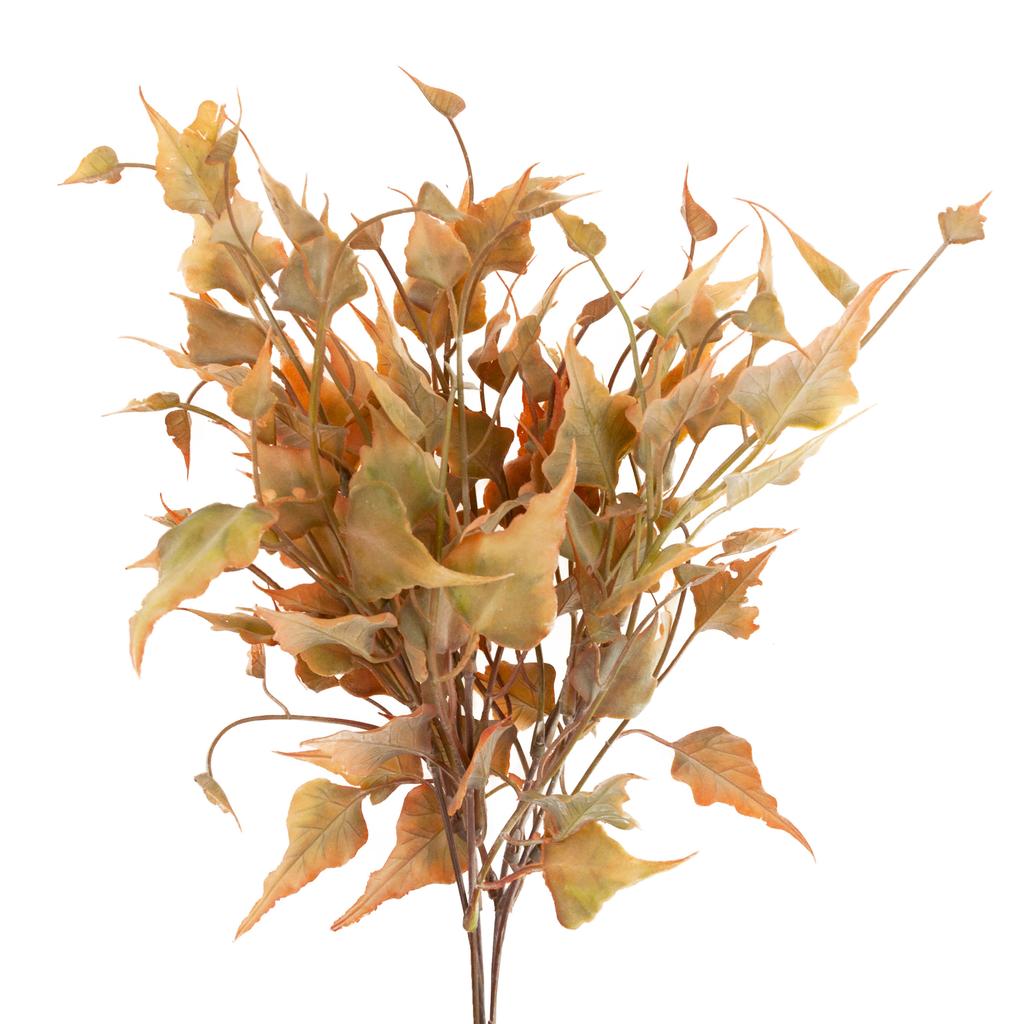 CV22198-4 Thistle Artificial Flowers Branch Complementary Bouquet Thistle Leaves Cemetery Decoration