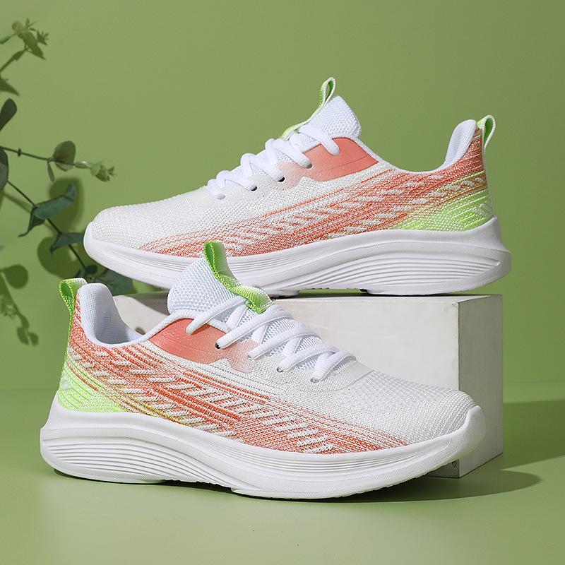 Youth sports shoes Student running shoes Light shock absorption Ultra light running shoes Raw shoes