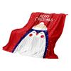 75 * 100 Cm Christmas Flannel Printed Blanket Holiday Gift
