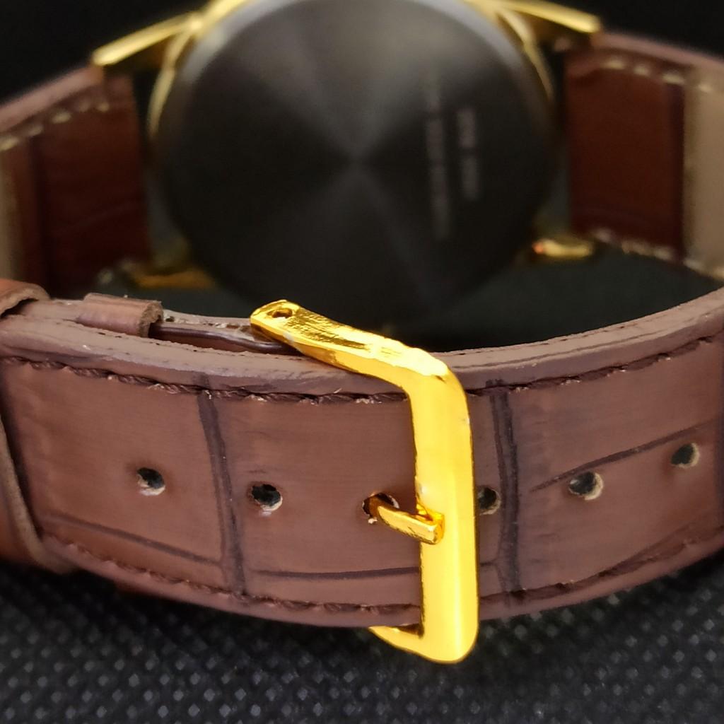 REFURBISHED GENTS MONTINE 17 JEWELS WINDING SWISS GOLD PLATED WATCH A285409-5 MontineQ-a285409-1