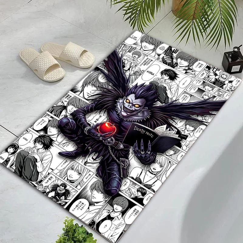 Death Note Light Yagami Anime Graphic Carpet Printing Living Room And Bedroom Mats Room Art Fashion