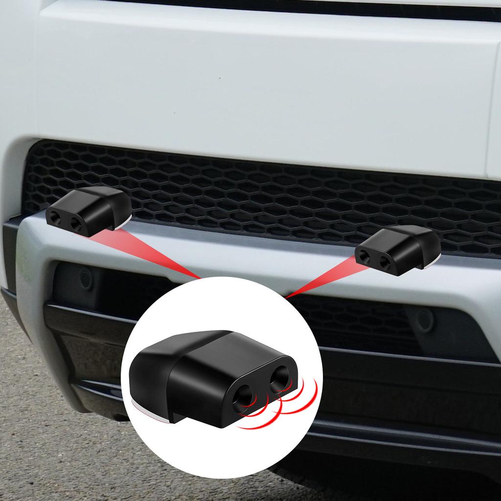 Отпугиватель животных Автомобильный ультразвуковой предупреждающий свисток для животных Предупреждающая наклейка Устройство сигнализации об оленях Клей Безопасность животных Отпугиватель животных