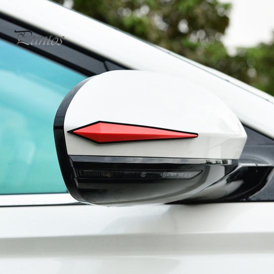 4 шт. Полезная самоклеящаяся полоска для защиты от столкновений на двери автомобиля, защитная накладка на бампер, безопасная парковка, 3D-наклейка, аксессуары для автомобиля