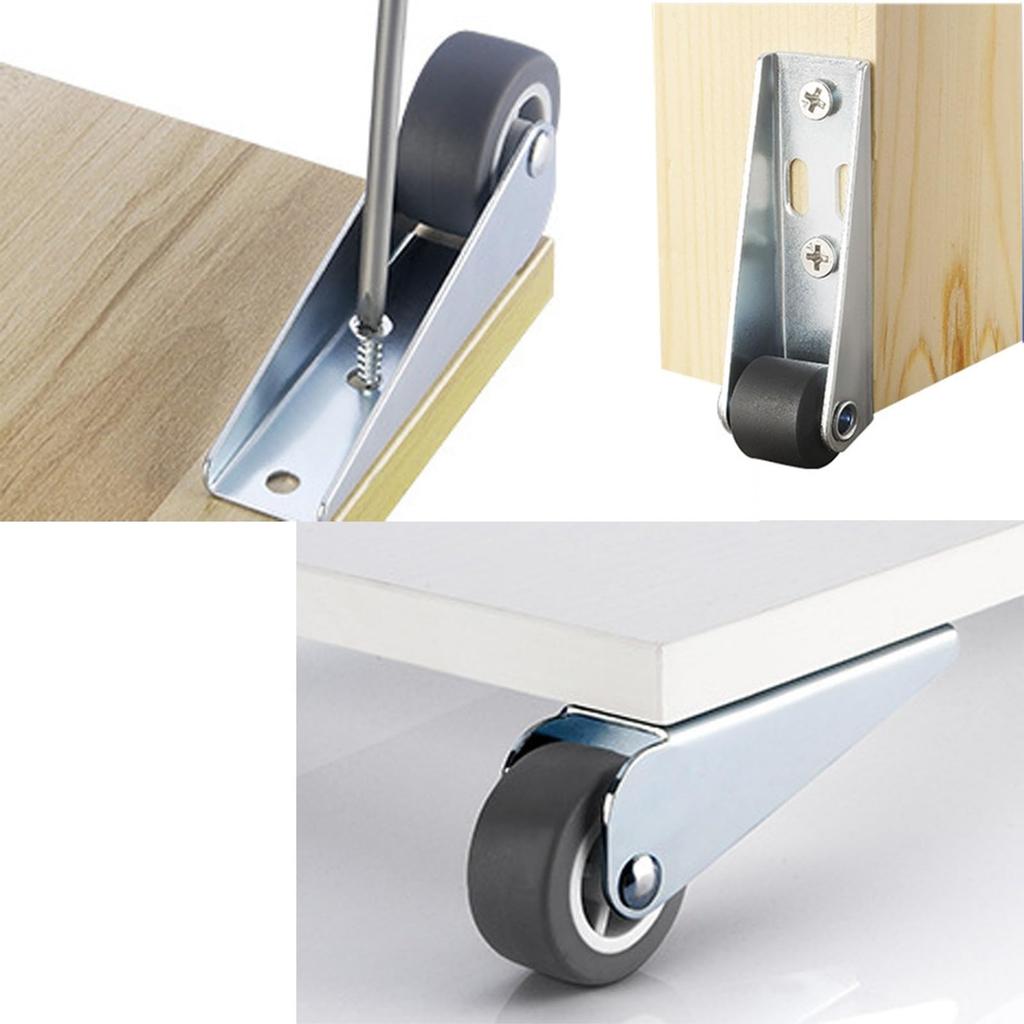 1-50 шт. плавно движущиеся направляющие ролики 0,8/1,6 дюйма длинный кронштейн направляющие колеса мебельная фурнитура аксессуары