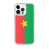 Coque iPhone - Multicolore - Drapeau Burkina Faso - Souple - TPU - Compatible iPhone 14 Pro Max