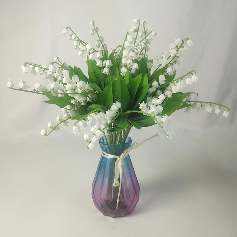 Набор из 6 искусственных цветов колокольчики пластиковые цветы украшения дома растения