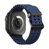 Ремешок для Apple Watch Ultra 2 49мм 46мм 45мм 44мм 42мм Спортивный силиконовый браслет iWatch серии 10 9 7 8 6 5 4 SE
