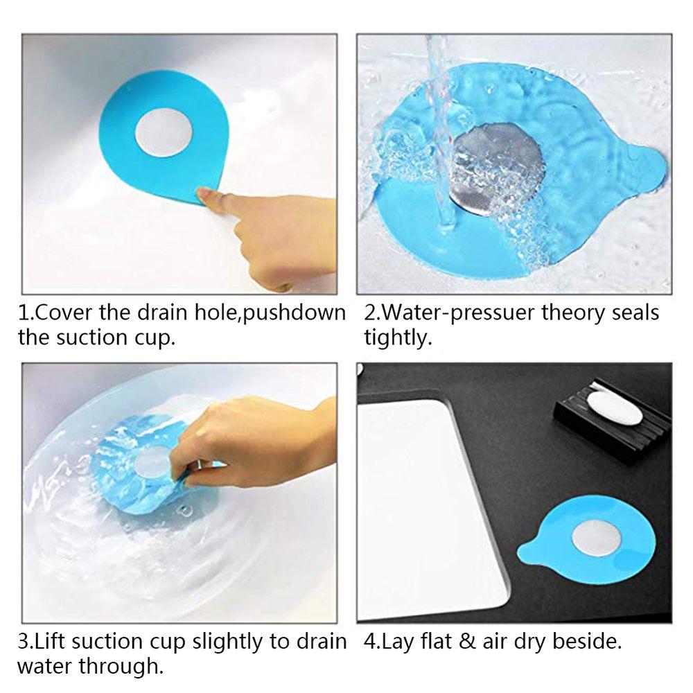 Water-drop Design Kitchen For Bathroom Bathtub Drain Plug Water Stopper Cover Drain Stopper