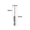 3PCS Hex Shank Twist Drill Bit Set Wood Metal Hole Cutter Core Drilling Tool Cobalt Drill Bits 1.5/2/2.5 mm HSS