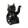 Декор статуэтки черного кота Современный Коллекционный Геометрический Подарки для влюбленных Дом Креативный