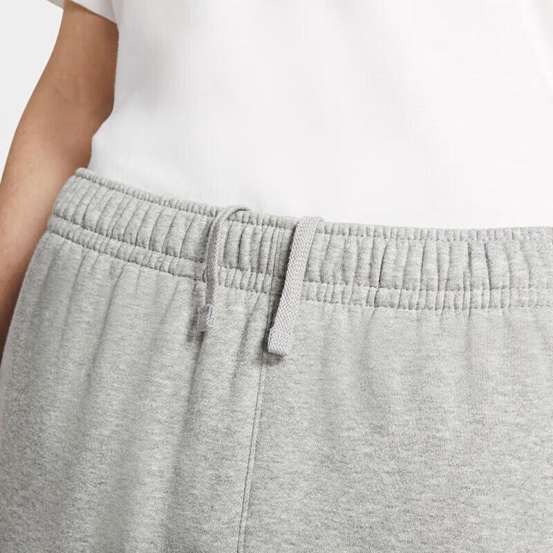Nike Мужские зимние спортивные штаны, вязаные, с флисовой подкладкой, прямого кроя, повседневные
