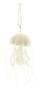Take Off Plush Jellyfish Keychain White