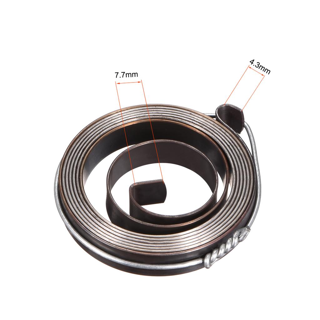 Drill Press Return Spring Quill Spring Feed Return Coil Spring Assembly Blackening Expand Length 680-1800mm Spring OD 34-66mm