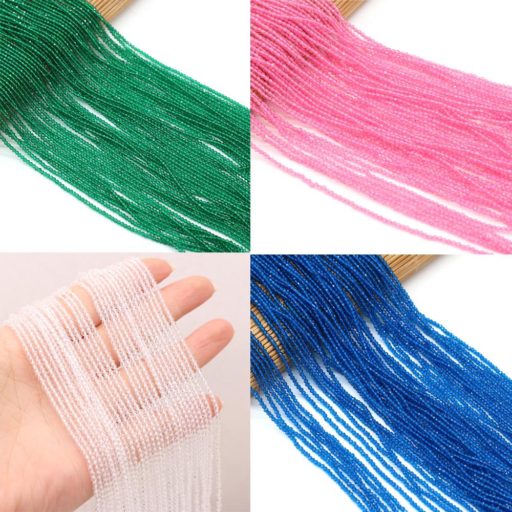 3-ниточные бусины из шпинели из натурального камня 2 мм, маленькие свободные бусины-разделители для изготовления ювелирных изделий, ожерелья, браслета, браслета, серег, аксессуаров, бисера 38 см