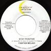 7-дюймовая пластинка FANTAN MOJAH - Stay Positive NONE Yellow Moon Rec 2007 Ямайка Регги, Ска и Даб Б/У