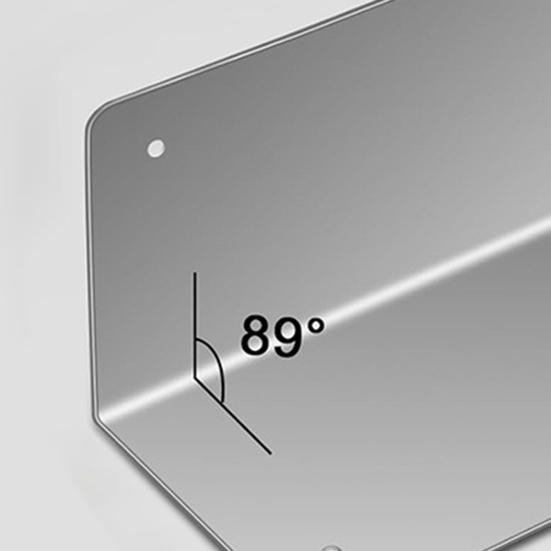 Yousheng 2 шт. Угловые накладки из нержавеющей стали Угол 89 градусов Защита от кошения травы Легкая установка Металлическая защита