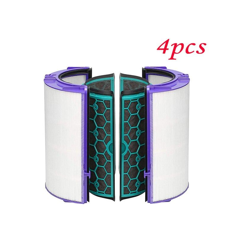 Угольный фильтр для Dyson TP04/HP04/DP04/TP05/HP05 Pure Cool Hepa Purifier Герметичная двухступенчатая система фильтров на 360 градусов