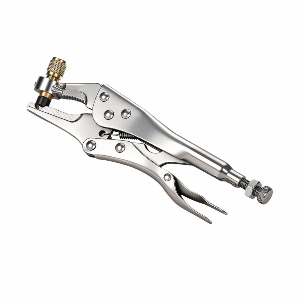 1/4" SAE Interface Locking Tube Plier Vice Grip Refrigeration Tube Plier For HVAC Refrigeration
