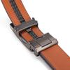Retro Genuine Leather Belts 110/120/130cm Metal Buckle Belt Business Belt Men  Suit