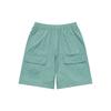 New MLB Preppy Style Collection New York Yankees SS25 Cargo Shorts Unisex Mint Green 3ASMV0553-50MTM