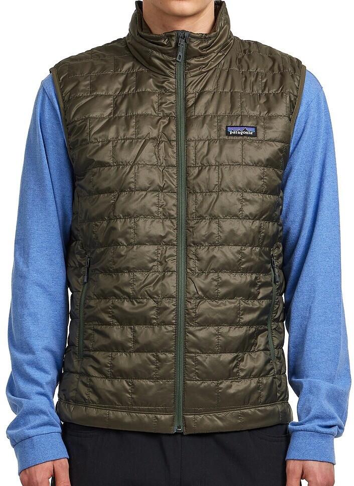 Куртка Patagonia Men's Nano Puff Vest (84242) basin green w/ tent green