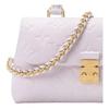 LOUIS VUITTON Cow Leather Shoulder Bag, Crossbody Bag, Handbag Regular Women's Lavender M29380