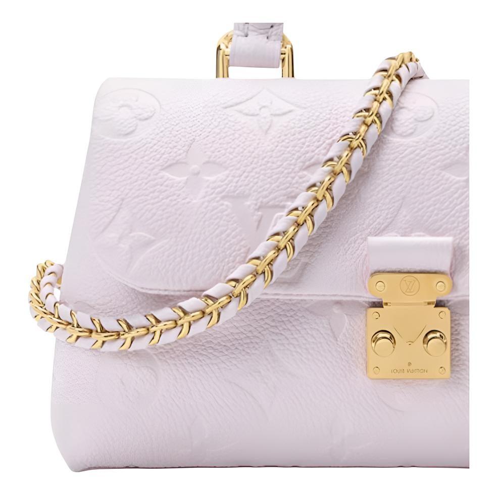 LOUIS VUITTON Cow Leather Shoulder Bag, Crossbody Bag, Handbag Regular Women's Lavender M29380