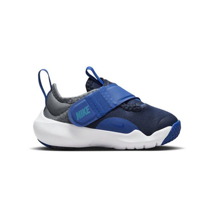 Nike Flex Advance Устойчивые к истиранию Устойчивые к истиранию Низкие детские туфли Сине-серые Для младенцев и малышей CZ0188-403