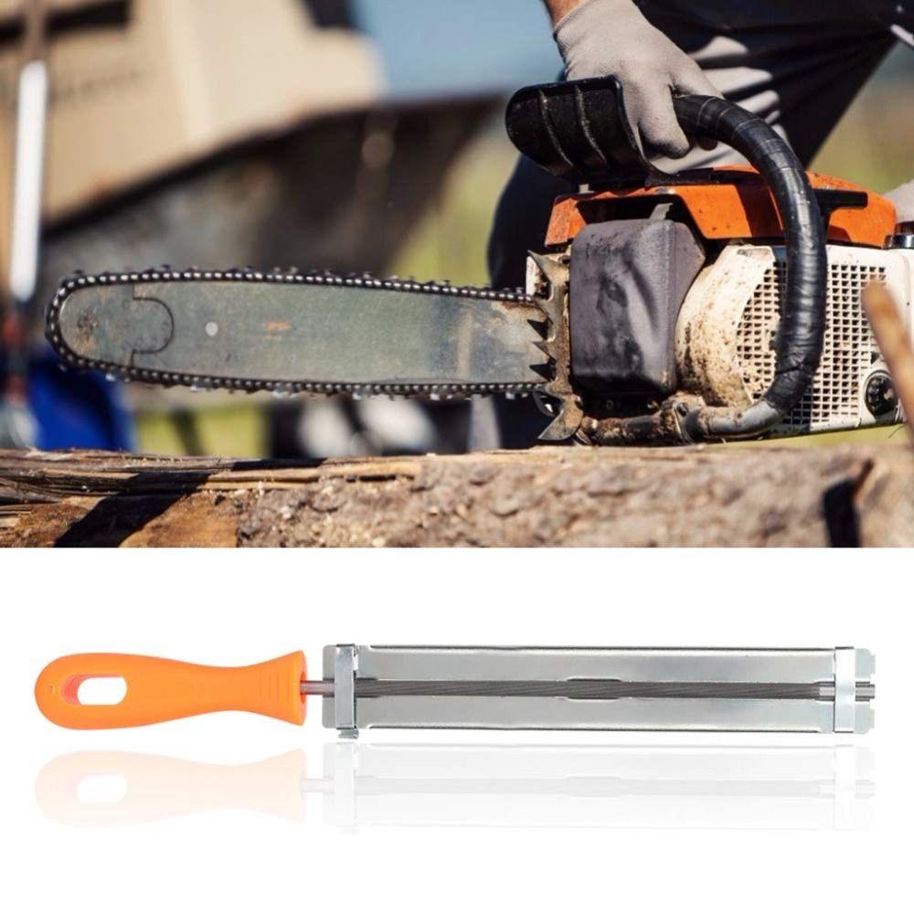 Grinding Saw Chain Files Carving Sawing File 4/4.8/5.5mm Chainsaw Files Woodworking