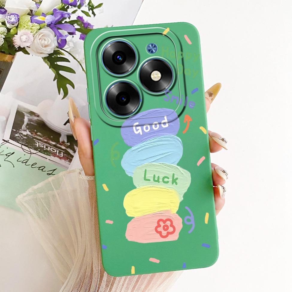 Чехол для ITEL S23 Plus Чехол Модный Мультяшный Милый Забавный Расписной Силиконовый Funda Для ITEL S23+ S681LN Чехол для Телефона