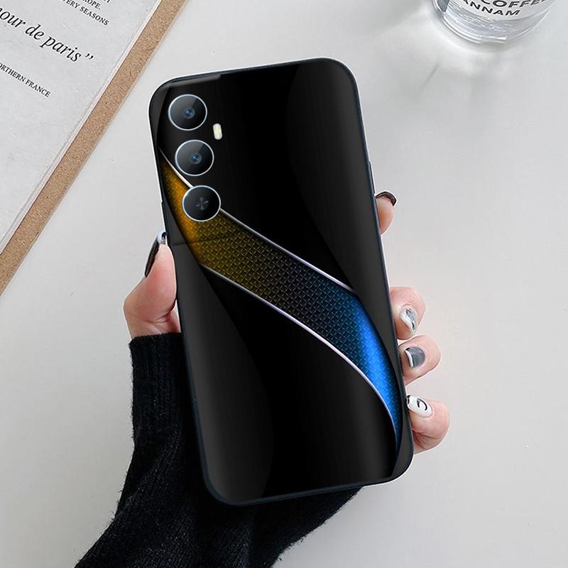 Для Realme C65 Чехол C 65 Милый Мультяшный Цветок Расписной Мягкий Силиконовый Чехол для Телефона Для Realme C65 4G Funda Coque RealmeC65