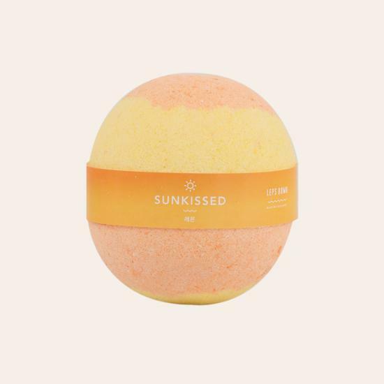 LEPS BOMB Pink Flash / Sun-kissed Bath Bomb 140g