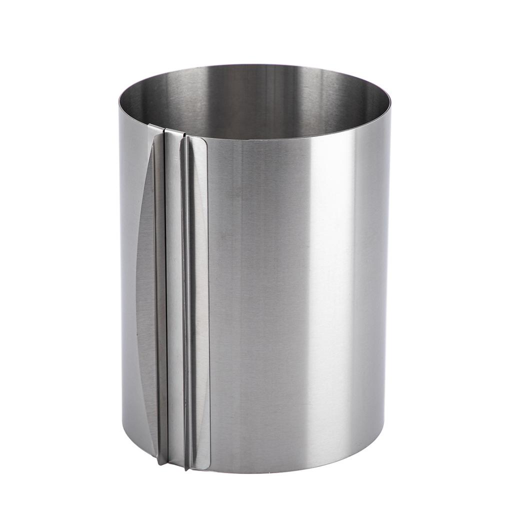 ADJUSTABLE CAKE TIN 20cm RIM FOR CAKES E-8110