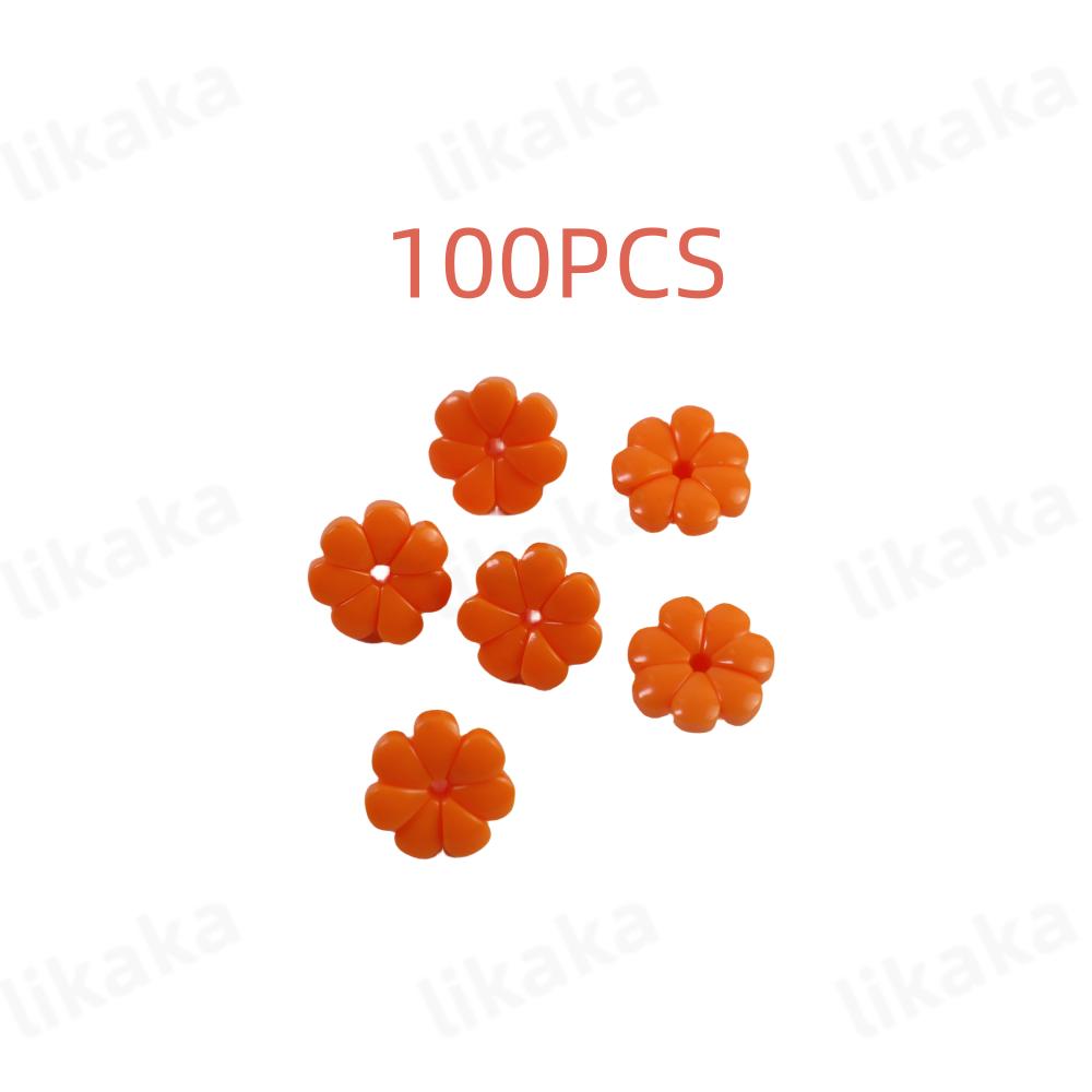 100 шт. MOC, красочные цветочные строительные блоки, сделай сам, красивые сады, кирпичи, игрушки, городской дом на дереве, сцена, растения, аксессуары для девочек
