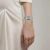 Casio Серия Vintage простой трехстрелочный дизайн повседневные деловые Римская цифровая шкала Кварцевые Стальной ремешок женские часы серебристый циферблат LTP-V007D-7BUVDF