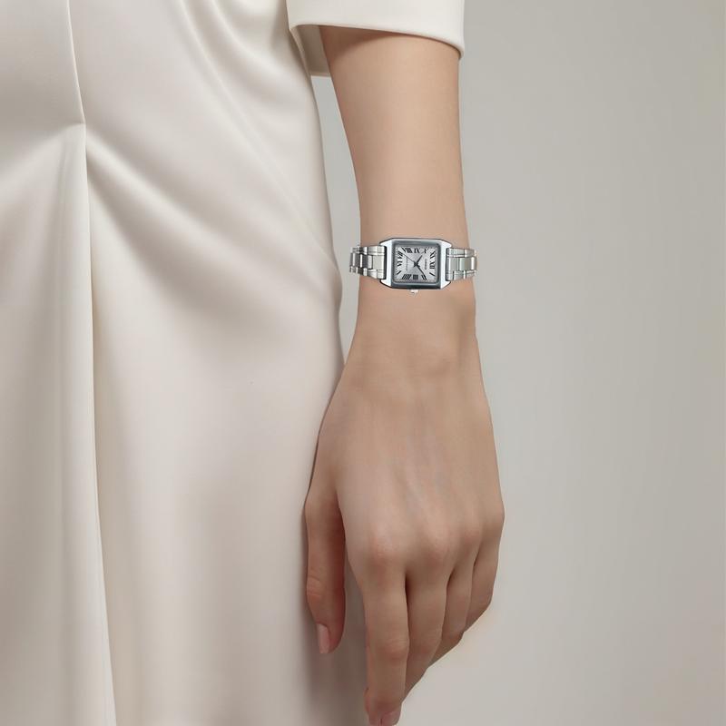 Casio Серия Vintage простой трехстрелочный дизайн повседневные деловые Римская цифровая шкала Кварцевые Стальной ремешок женские часы серебристый циферблат LTP-V007D-7BUVDF