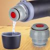 Пластиковая крышка-стоппер для путешествий на открытом воздухе, крышка для термоса, вакуумная чашка, выпускной клапан, крышка для кружки, крышка для бутылки с водой