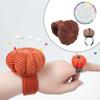 Adjustable Wrist Pincushion Set for Creative Handcraft Projects