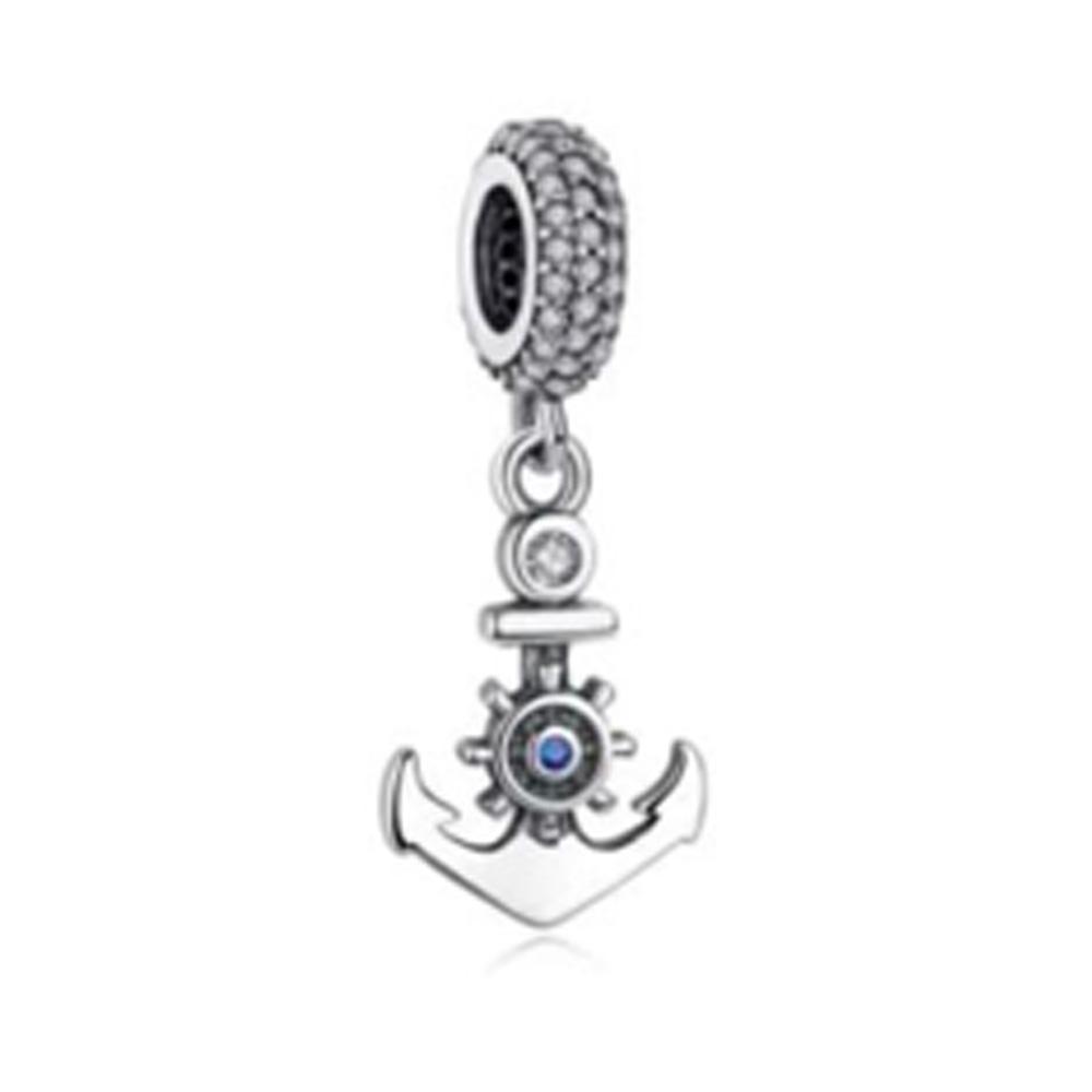 Новые Шармы Серии Океан Русалка Дельфин Парусник Бусина Подходят к Оригинальному Браслету Coppereuropeans Женские Украшения Подарок