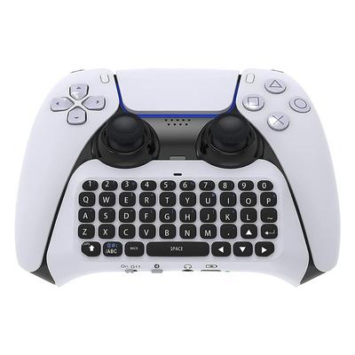 Портативная беспроводная Bluetooth-клавиатура PS5, перезаряжаемая клавиатура с ручкой контроллера, клавиатура контроллера, подходящая для контроллера Playstation 5