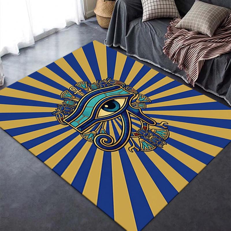 2025 New Eye of Horus Carpet Rug for Living Room Bedroom Home Sofa Decoration,Kids play Non-slip Floor Mat31