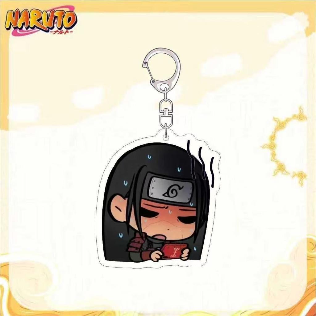 Аксессуары для акриловых брелоков Аниме Наруто Брелок для ключей с рисунком из мультфильма Узумаки Наруто