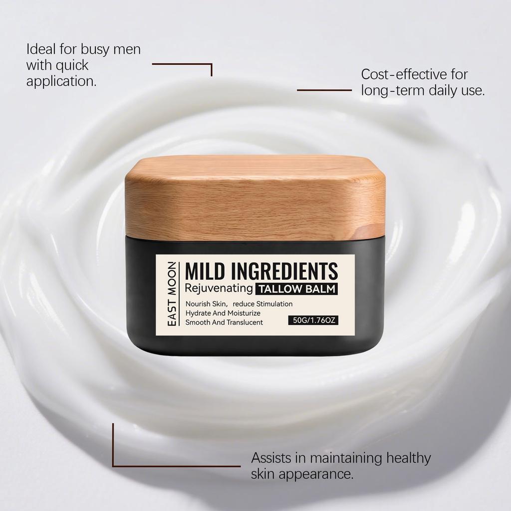 Men‑Specific Tallow Balm Premium Facial Moisturizer for Daily Skin Care
