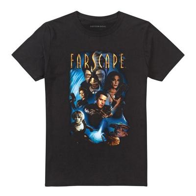 Унисекс Футболка для взрослых Farscape с обложкой комикса