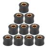 F FIERCE CYCLE Motorcycle Rear Shock Bushing Shock Absorber Bushing Shock Absorber Cushion Rubber Ring 10pcs 10mm