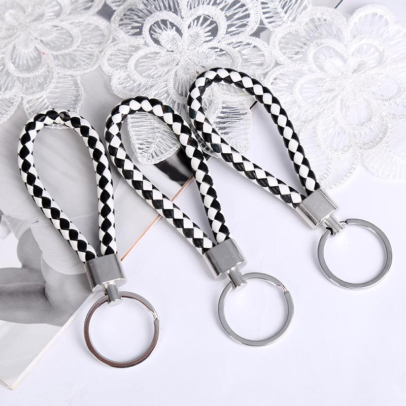 Горячая Распродажа Кожаная Сумка Подвеска Брелок Брелок Номер Телефона Портативный Автомобильный Ключ Подвеска Модные Украшения