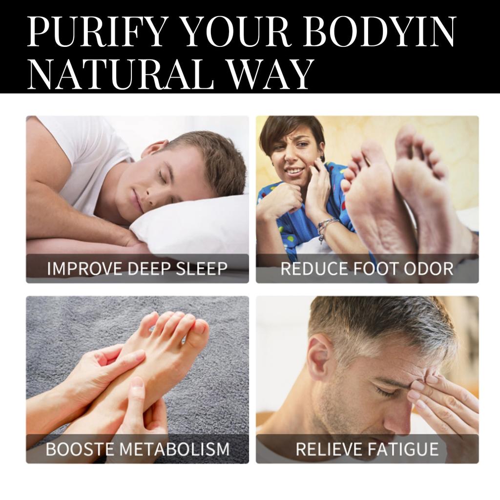 Ножные подушечки (10 шт) Глубоко очищающие подушечки для ног. Натуральные ингредиенты, натуральный уксус и порошок. Подушечки для ног.