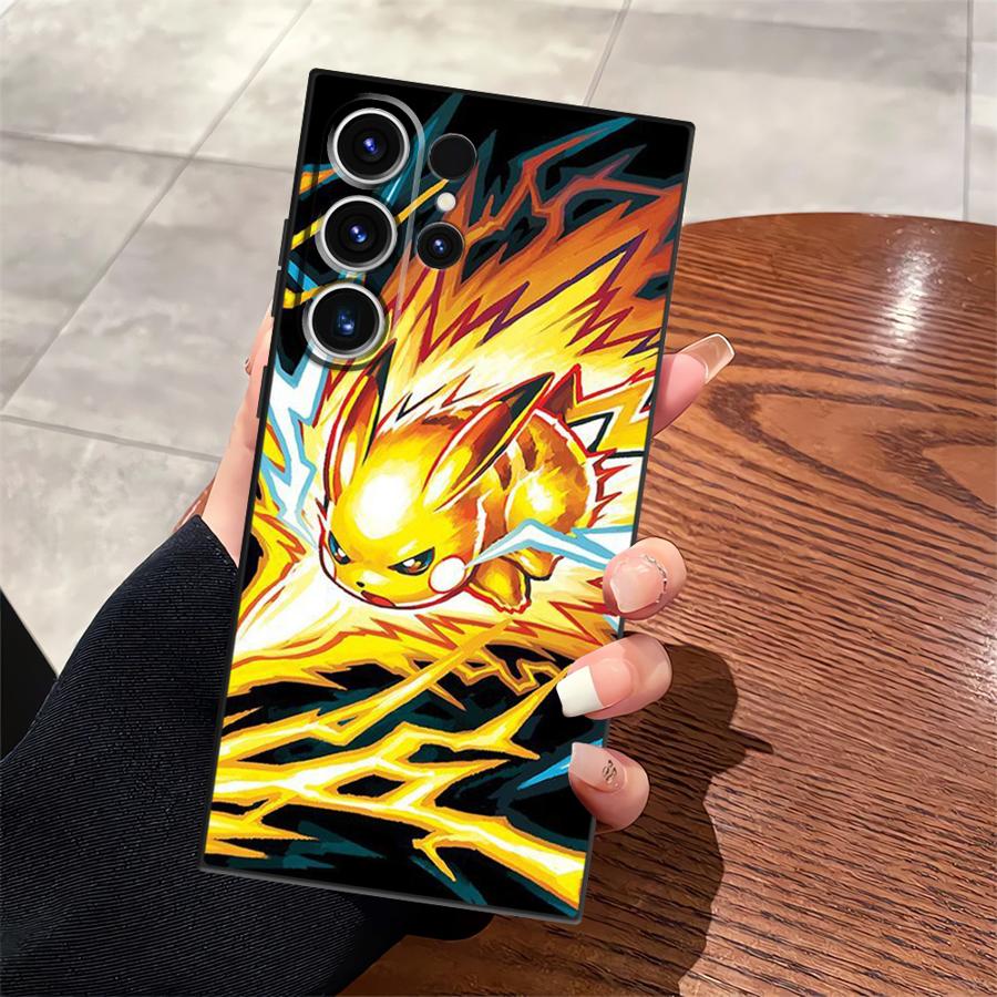 Милый чехол Pokemon Pikachu для Samsung Galaxy S26 S10 S9 S24 Plus S23 S20 S21 FE S25 Ultra Note 20 Ultra 8 9 10 Funda Чехол для телефона